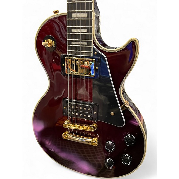 Used Epiphone LES PAUL CUSTOM JERRY CANTRELL WINO WINE RED Solid Body Electric Guitar