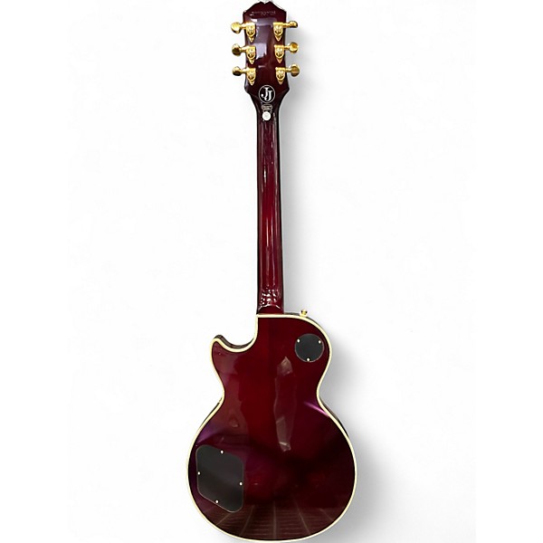 Used Epiphone LES PAUL CUSTOM JERRY CANTRELL WINO WINE RED Solid Body Electric Guitar