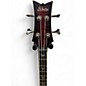 Used Schecter Guitar Research Stiletto Extreme 4 String Black Cherry Electric Bass Guitar