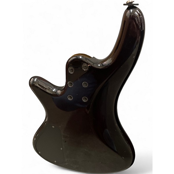 Used Schecter Guitar Research Stiletto Extreme 4 String Black Cherry Electric Bass Guitar