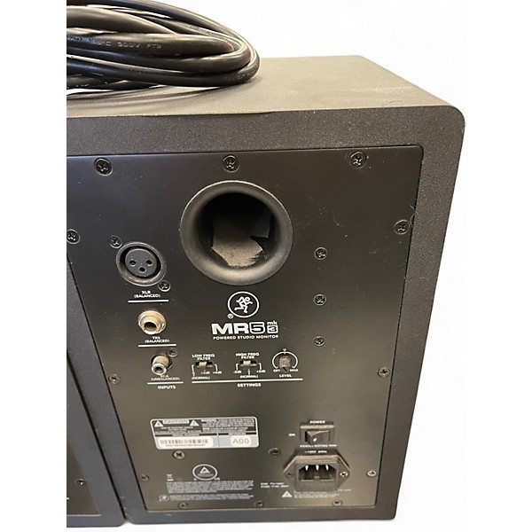 Used Mackie MR5 MKIII Pair Powered Monitor