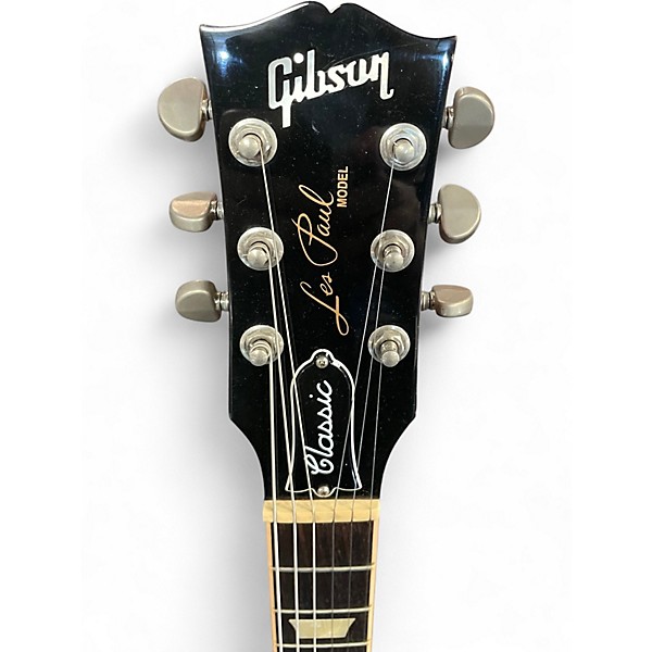 Used Gibson Les Paul Classic Cherry Solid Body Electric Guitar
