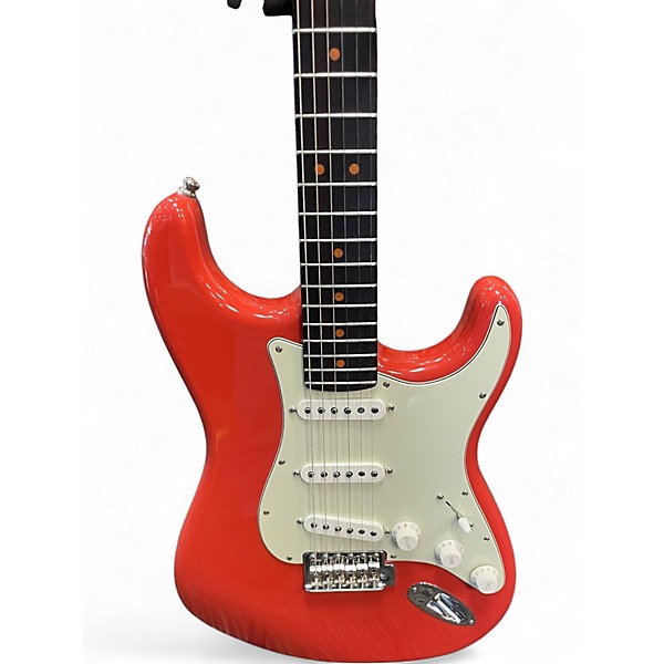 Used Fender American Professional II Stratocaster Fiesta Red Solid Body Electric Guitar