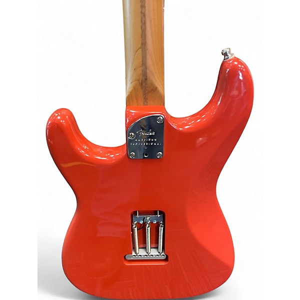 Used Fender American Professional II Stratocaster Fiesta Red Solid Body Electric Guitar