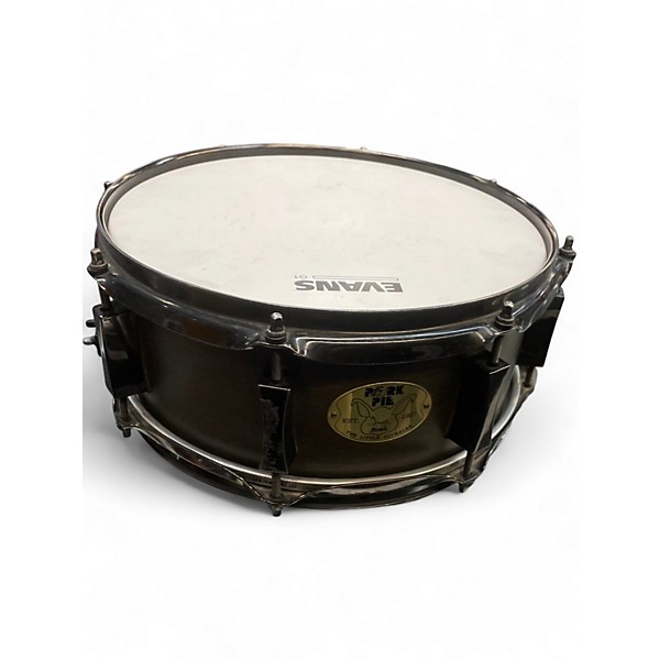 Used Pork Pie 12X5 Little Squealer Snare Charcoal Drum