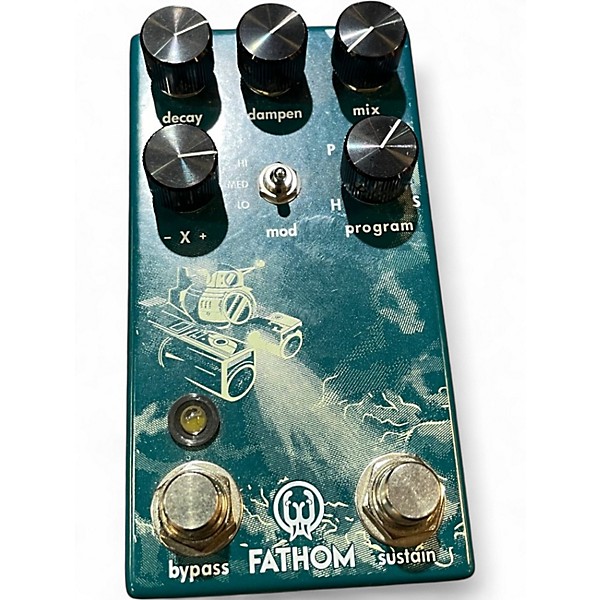 Used Walrus Audio Fathom Reverb Effect Pedal