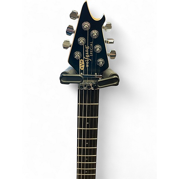 Used EVH Wolfgang Special Black and White Solid Body Electric Guitar