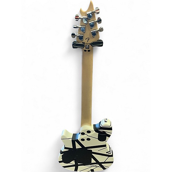 Used EVH Wolfgang Special Black and White Solid Body Electric Guitar