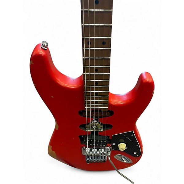 Used EVH FRANKIE RELIC RED Red Solid Body Electric Guitar