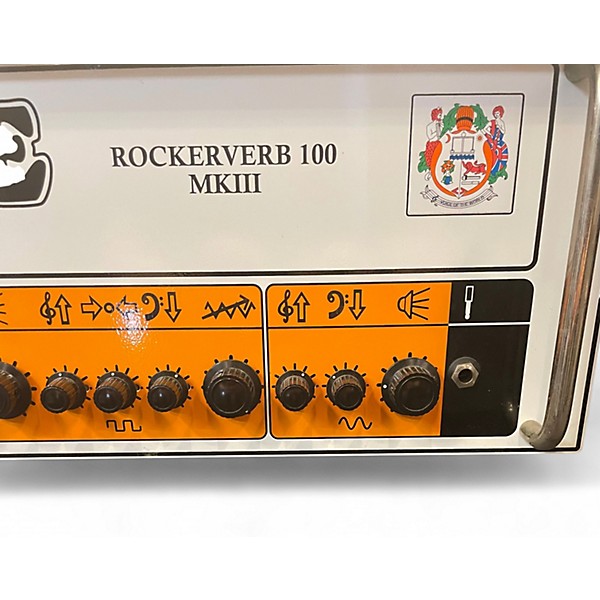 Used Orange Amplifiers Rockerverb 100H MKIII Tube Guitar Amp Head