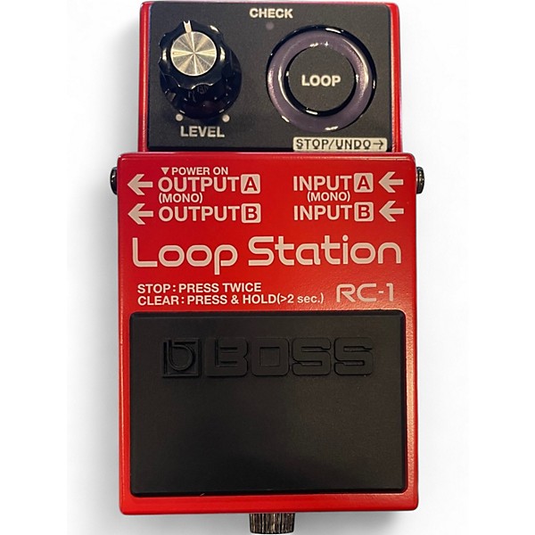 Used BOSS RC1 Loop Station Pedal
