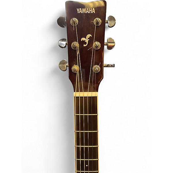 Used Yamaha FG-TA TransAcoustic Dreadnought Acoustic-Electric Vintage Tint Acoustic Electric Guitar