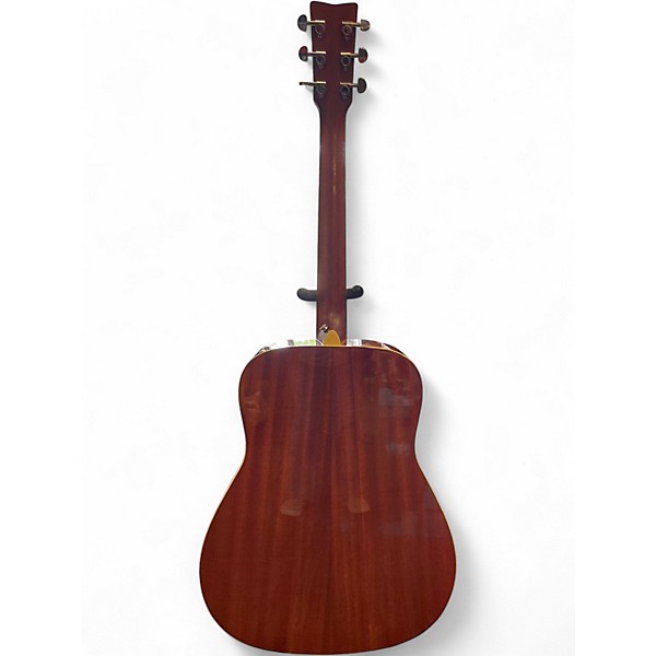 Used Yamaha FG-TA TransAcoustic Dreadnought Acoustic-Electric Vintage Tint Acoustic Electric Guitar