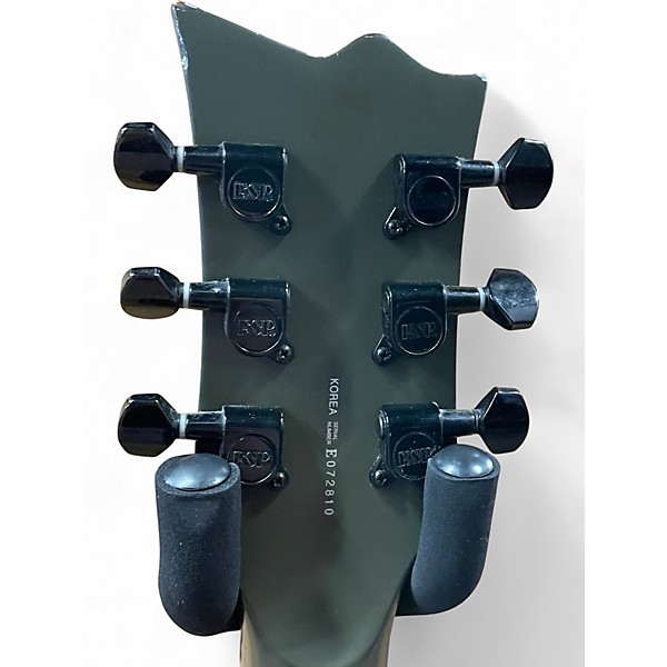 Used ESP LTD Viper 100 Military Green Solid Body Electric Guitar