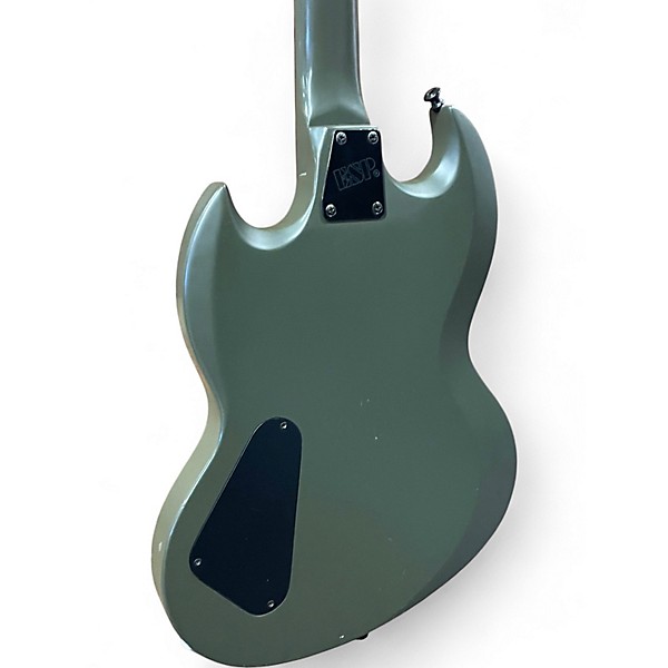 Used ESP LTD Viper 100 Military Green Solid Body Electric Guitar