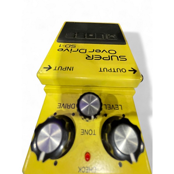 Used BOSS SD1 Super Overdrive Effect Pedal