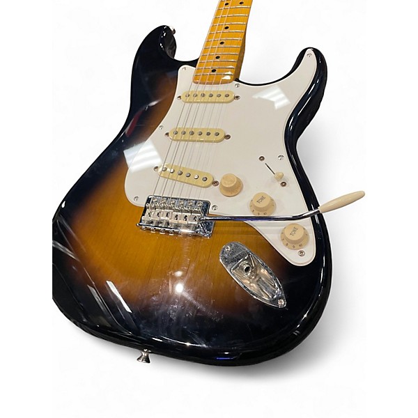 Used Squier CLASSIC VIBE STRATOCASTER 2 Color Sunburst Solid Body Electric Guitar