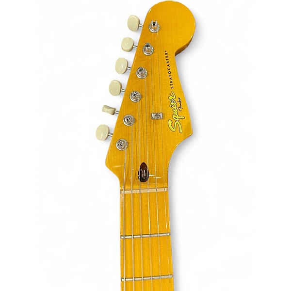 Used Squier CLASSIC VIBE STRATOCASTER 2 Color Sunburst Solid Body Electric Guitar