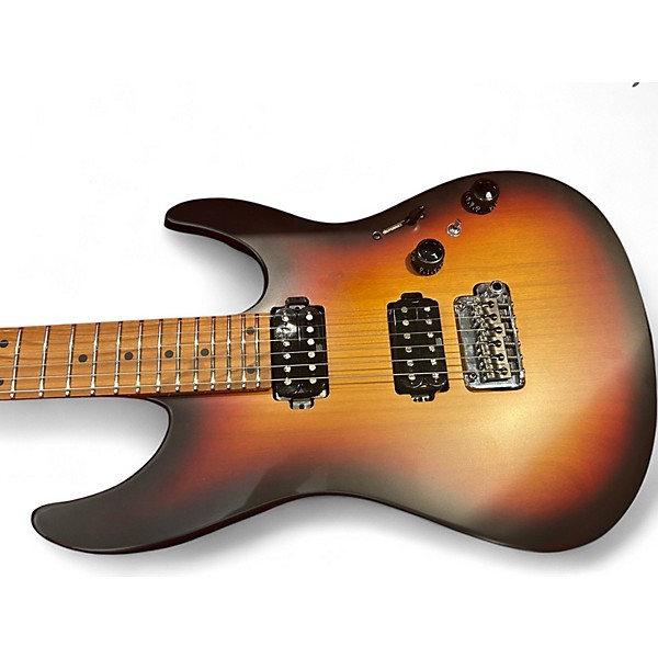 Used Ibanez AZ2402 Tri Fade Burst Solid Body Electric Guitar