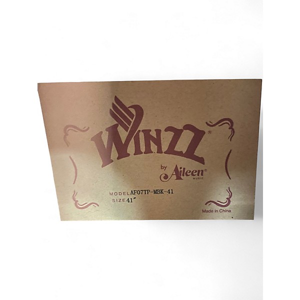 Used Winzz AFO7TP Black Acoustic Guitar