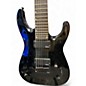 Used Jackson JS22-7 Dinky 7 String Black Solid Body Electric Guitar