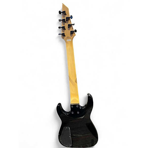 Used Jackson JS22-7 Dinky 7 String Black Solid Body Electric Guitar