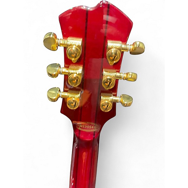 Used Agile AL3200MCC Wine Red Solid Body Electric Guitar