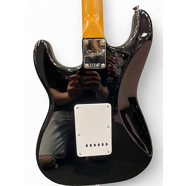 Used Squier Classic Vibe 1950S Stratocaster Black Solid Body Electric Guitar