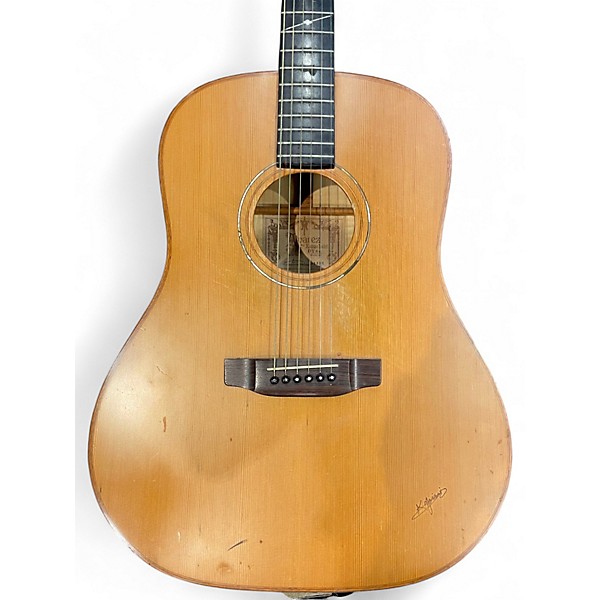 Vintage 1986 Alvarez DY66 Natural Acoustic Guitar