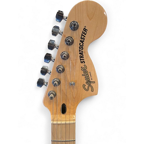 Used Squier Affinity Stratocaster Olympic White Solid Body Electric Guitar