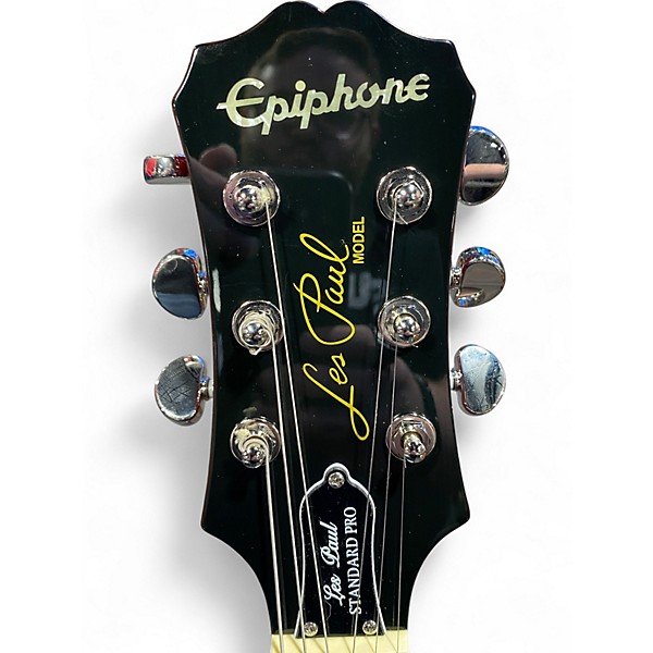 Used Epiphone Les Paul Standard Pro Honey Burst Solid Body Electric Guitar