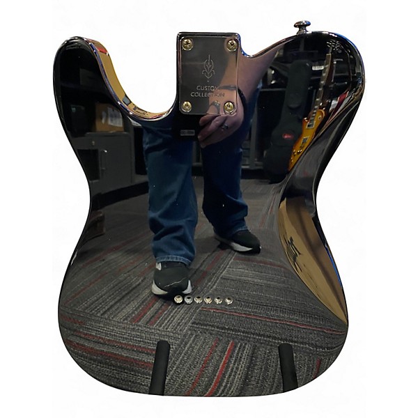 Used Michael Kelly Burl 50 Ultra Burl Blue Solid Body Electric Guitar