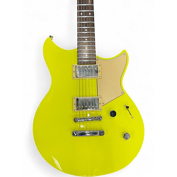 Used Yamaha Revstar RSE20 Neon Yellow Solid Body Electric Guitar