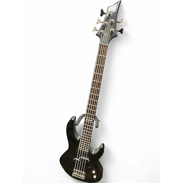 Used ESP LTD B15 5 String Black Electric Bass Guitar
