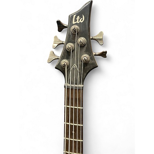 Used ESP LTD B15 5 String Black Electric Bass Guitar