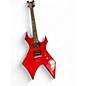 Used B.C. Rich Warlock Candy Apple Red Solid Body Electric Guitar thumbnail