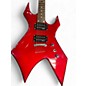 Used B.C. Rich Warlock Candy Apple Red Solid Body Electric Guitar
