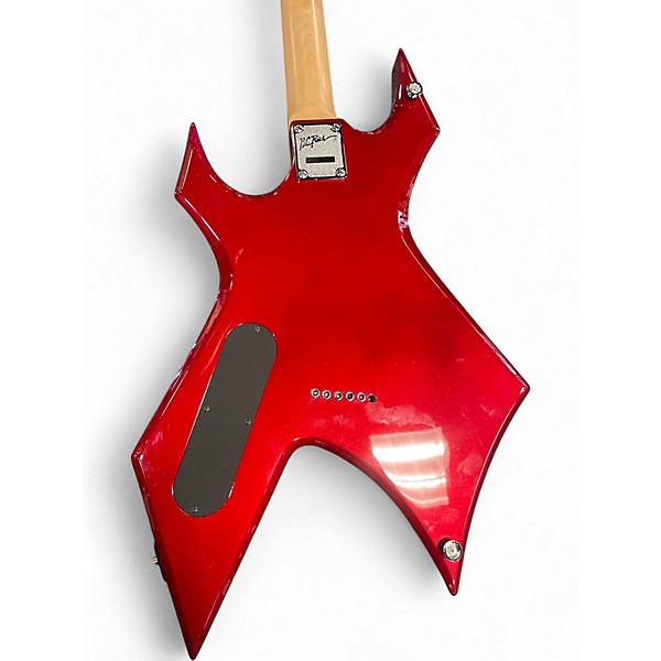 Used B.C. Rich Warlock Candy Apple Red Solid Body Electric Guitar