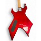 Used B.C. Rich Warlock Candy Apple Red Solid Body Electric Guitar