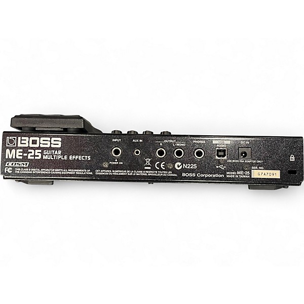 Used BOSS ME25 Guitar Multi Effect Processor