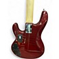 Used Sterling by Music Man Sub Series Ray 4 HH Metallic Red Electric Bass Guitar