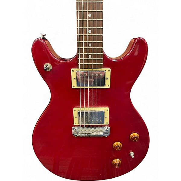 Used Samick ULTRAMATIC RED Solid Body Electric Guitar