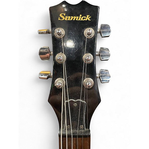 Used Samick ULTRAMATIC RED Solid Body Electric Guitar