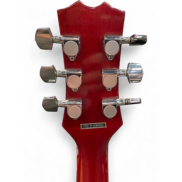 Used Samick ULTRAMATIC RED Solid Body Electric Guitar
