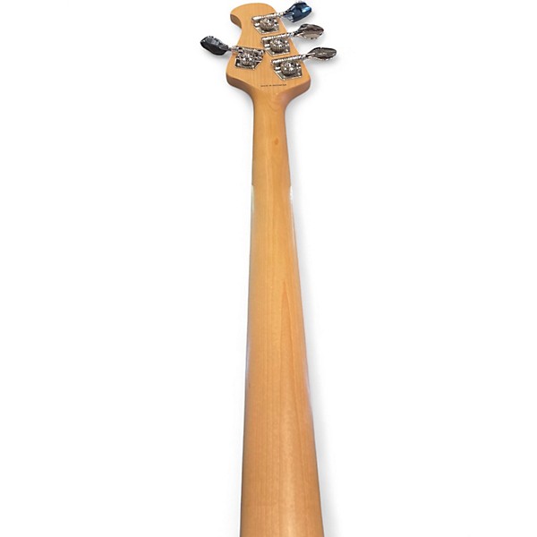 Used Sterling by Music Man Sting Ray SS4 Sonic Blue Electric Bass Guitar