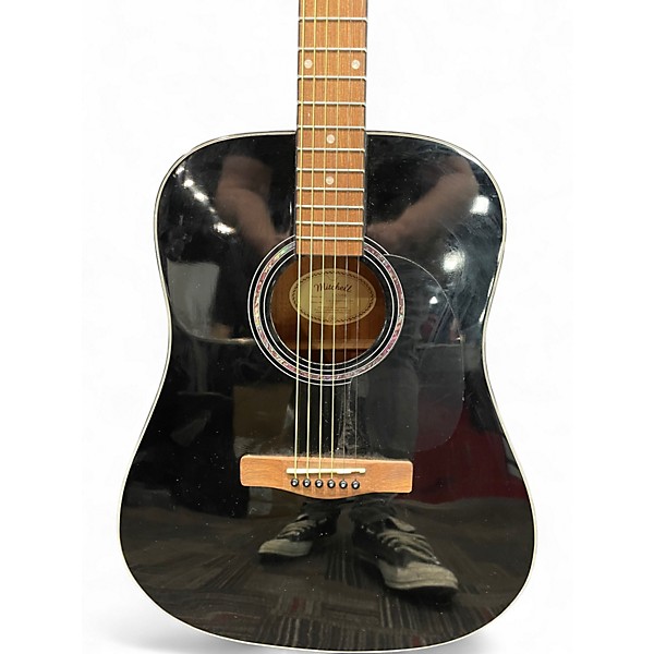 Used Mitchell D120 Black Acoustic Guitar