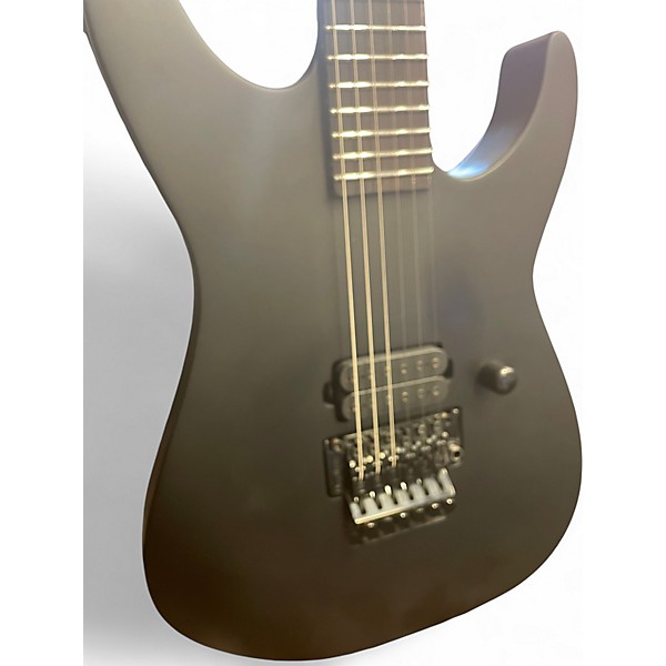 Used ESP LTD M BLACK METAL Black Solid Body Electric Guitar