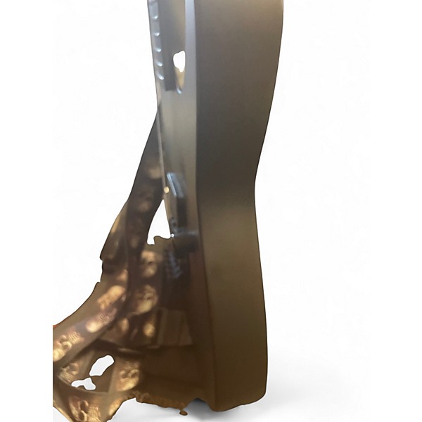 Used ESP LTD M BLACK METAL Black Solid Body Electric Guitar