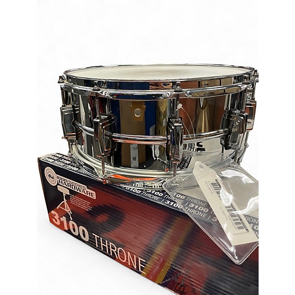 Used Ludwig 5.5X14 Supraphonic Snare Chrome Drum