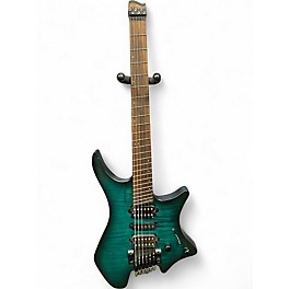 Used strandberg BODEN FUSION 6 NT NECK THRU TRANS TEAL Solid Body Electric Guitar